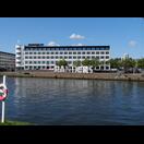 In Randers, Blick über den Gudenå